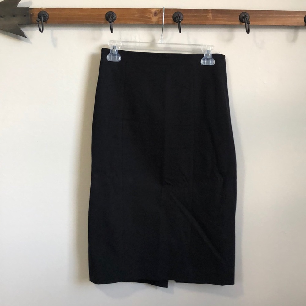 Classic black pencil skirt from Banana Republic